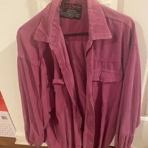 Pink Corduroy shirt